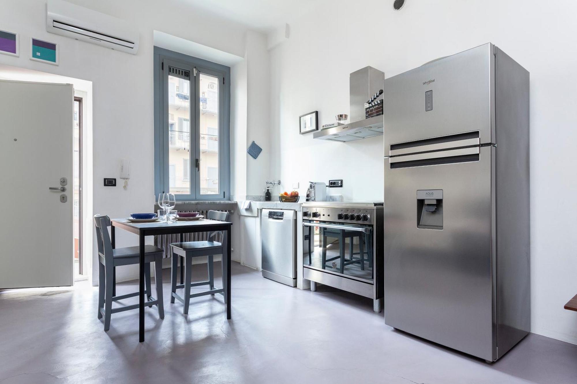 Stylish Industrial Flat Apartment Milan Luaran gambar